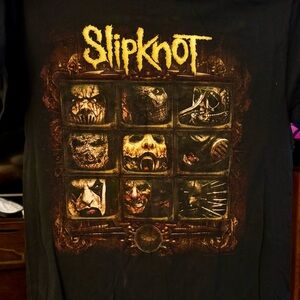 Slipknot Summer 2016 Tour T-Shirt Sz. Large